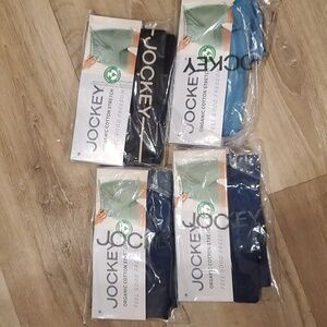 Mens Medium Organic Stretch Cotton Boxers by Jockey